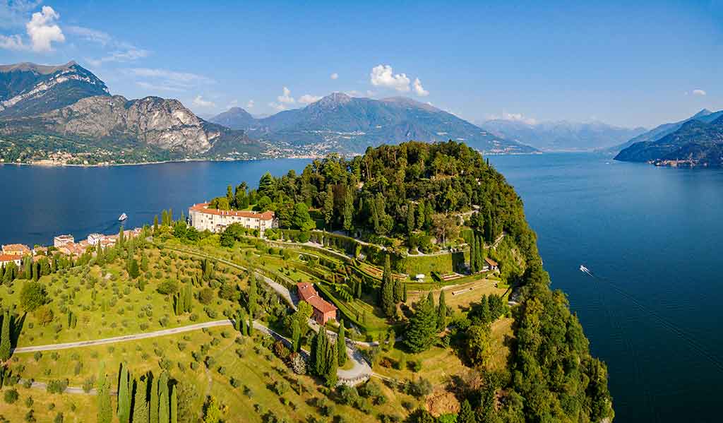 Comer See, Bellagio, Villa Serbelloni 