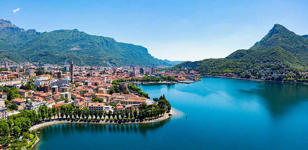 Lecco am Comersee, Lombardei