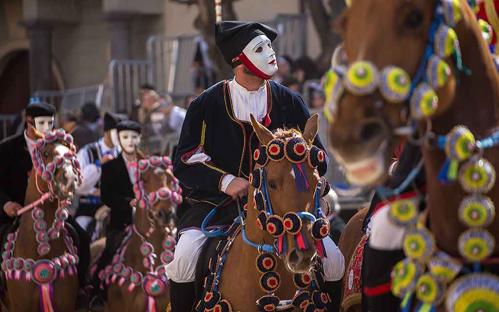 Oristano manifestazione della Sartiglia