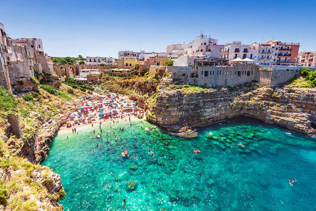 Polignano a Mare beach