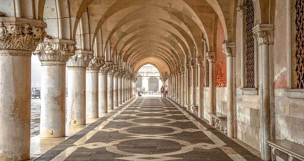 Porticato, in piazza San Marco Venezia