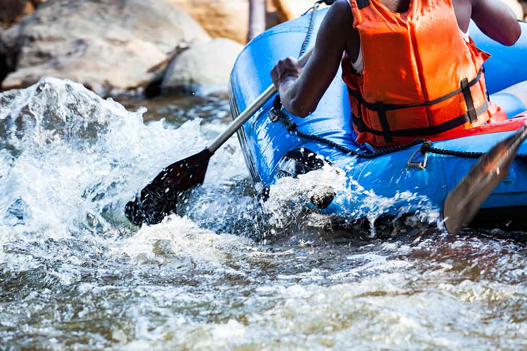 Rafting im Val di Sole in Mezzana am Noce
