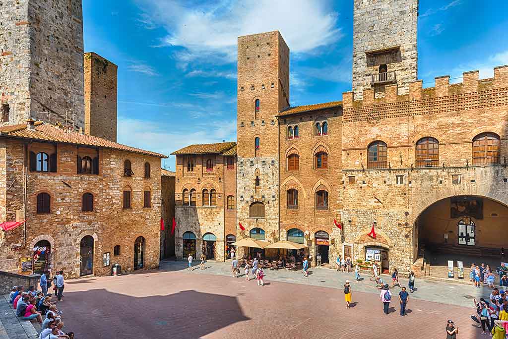 Piazza Duomo de San Gimignano