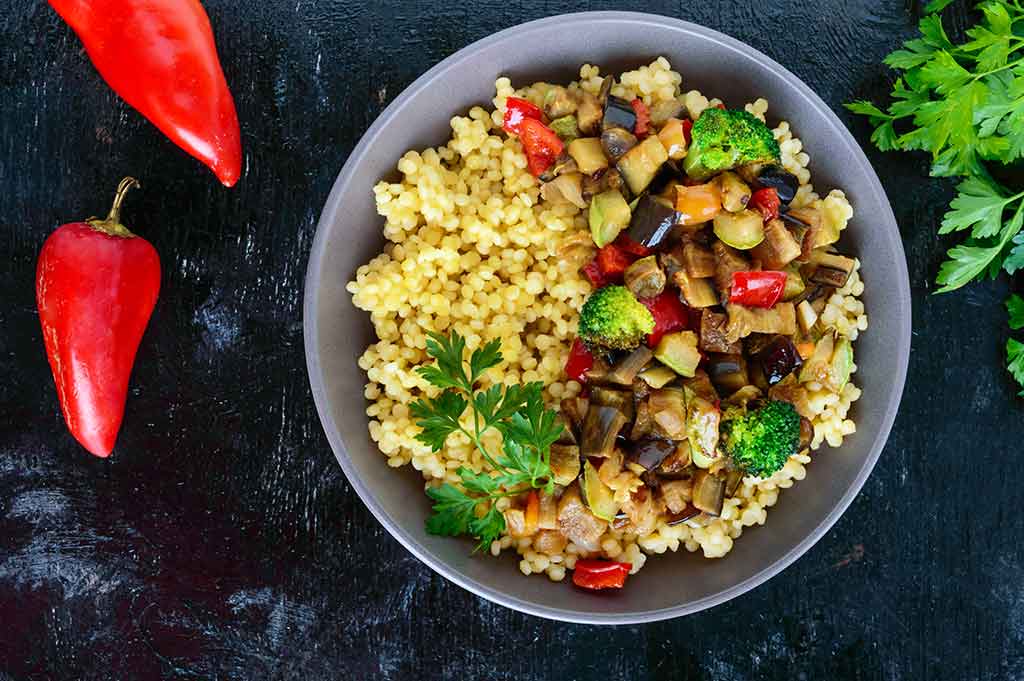 Couscous plate