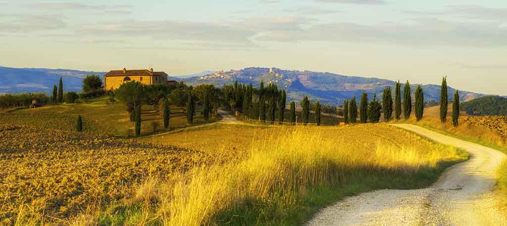 Panorama della campagna di Serravalle Pistoiese