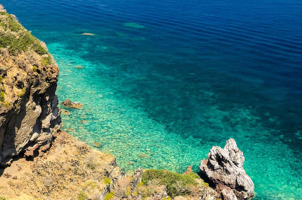 Scario beach, Malfa, Aeolian Islands