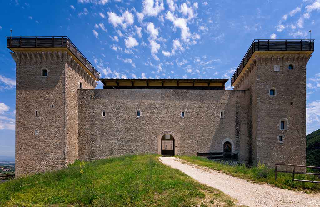 Spolète, Pérouse, Rocca Alborneziana
