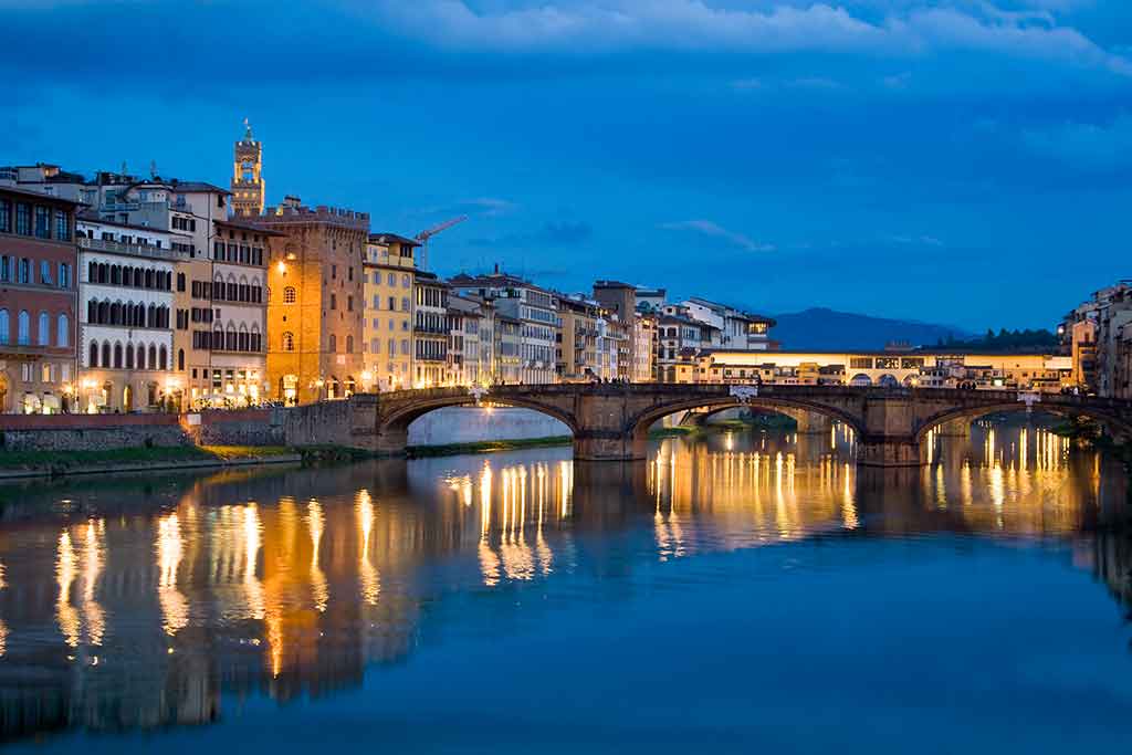 Florenz, bei Nacht