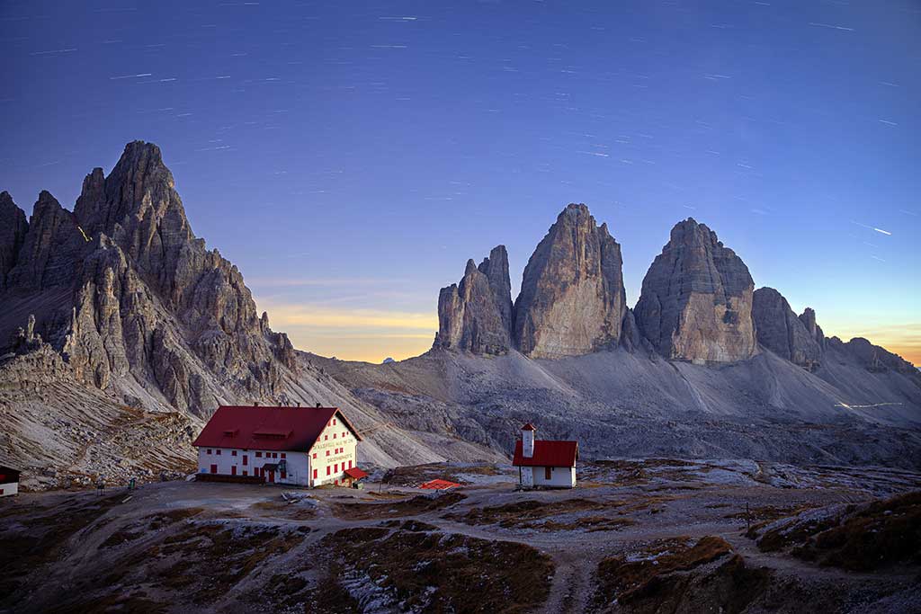 Tre Cime di Lavaredo, Rifugio Locatelli