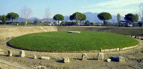 Pisa, Tumulus des etruskischen Prinzen