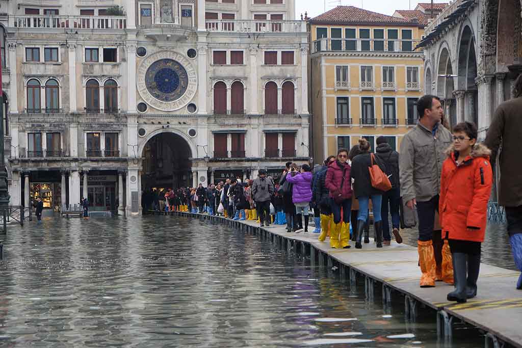Hochwasser in Venedig